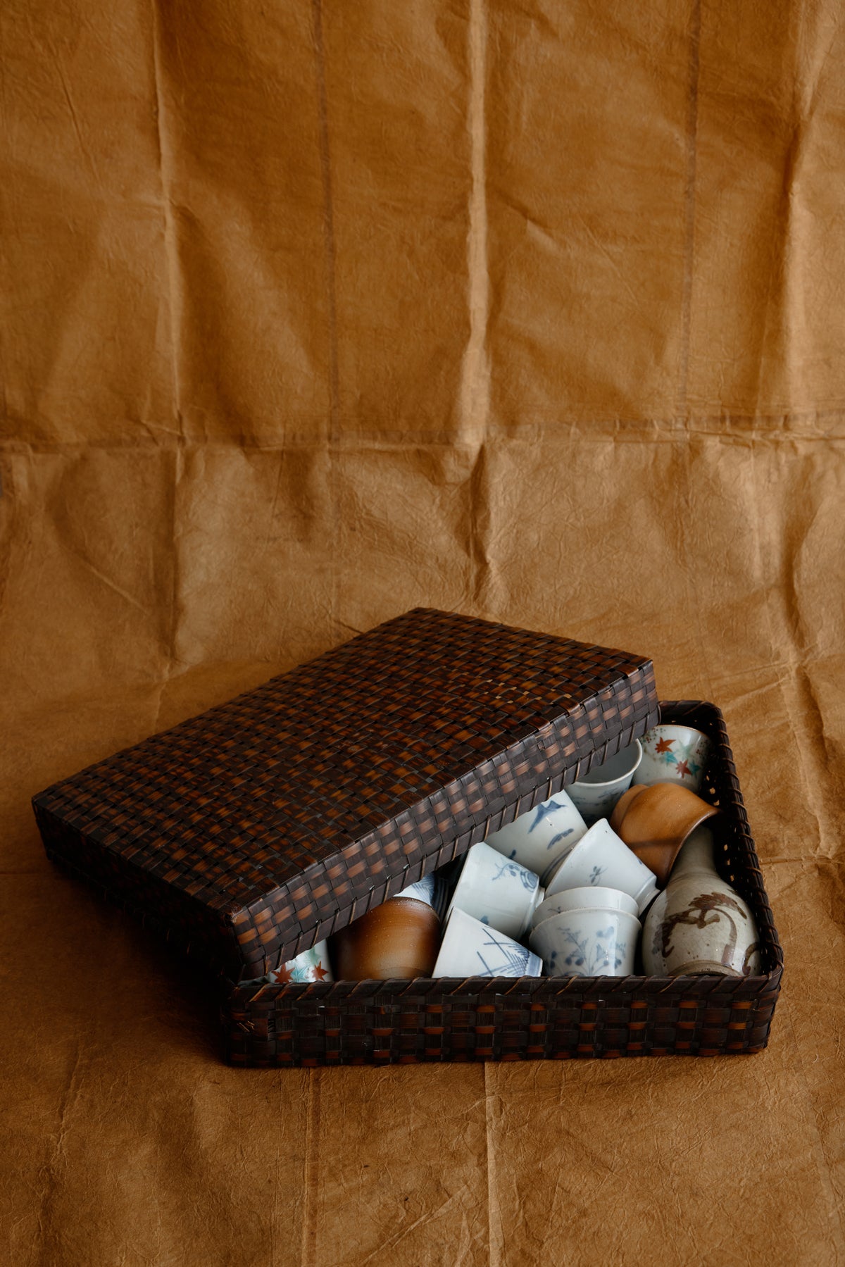 Lacquered Bamboo Case 竹の漆塗りケース