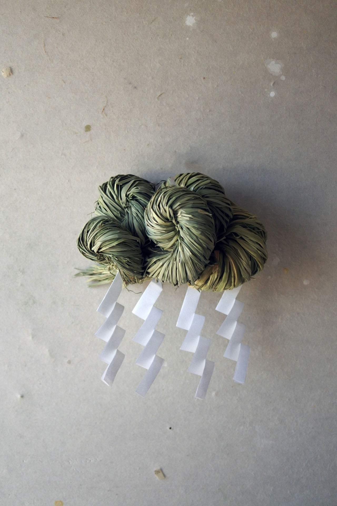 Thundercloud Shimenawa 正月 雷雲のしめ飾り