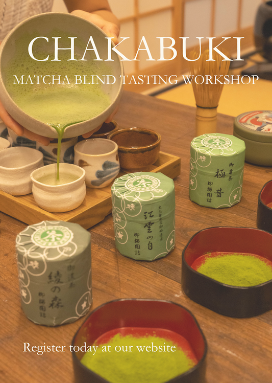 Chakabuki Matcha Blind Tea Tasting Experience