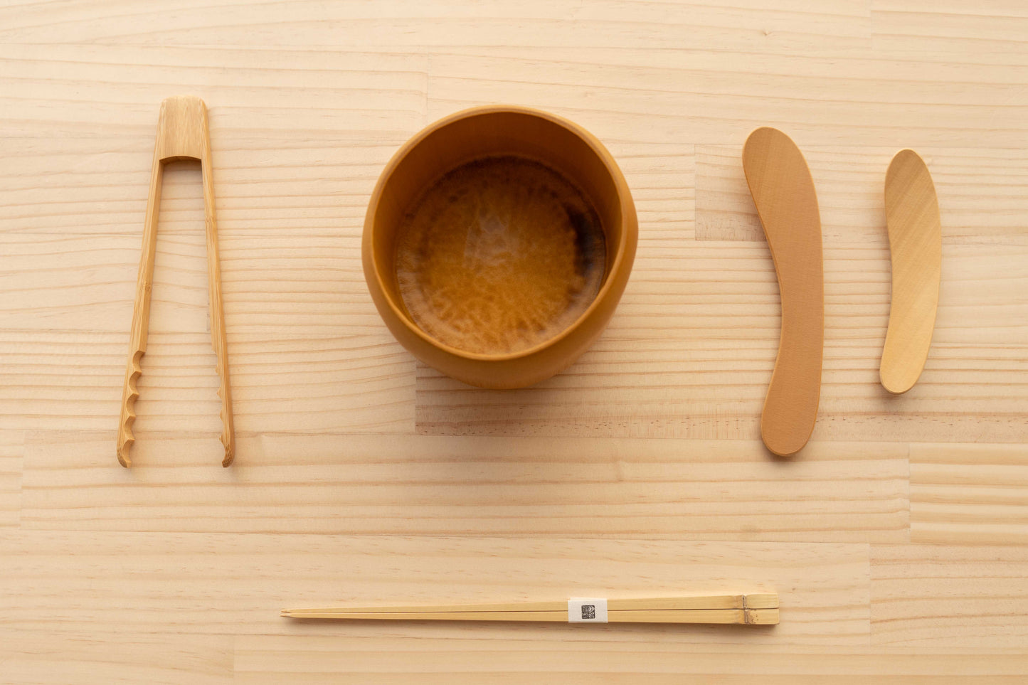 Bamboo Matcha Bowl Kohchosai 
Kosuga  wood mattya macha japan native simplynative