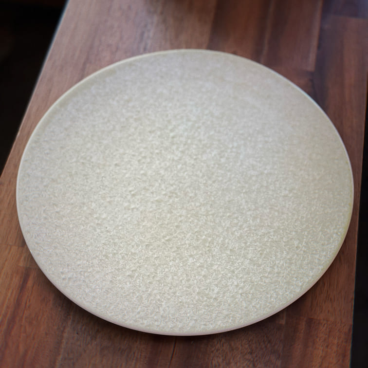 Hana-kessho Saku '咲' series Large Plate | KUMAGAI　blue pink white japan native simlynative