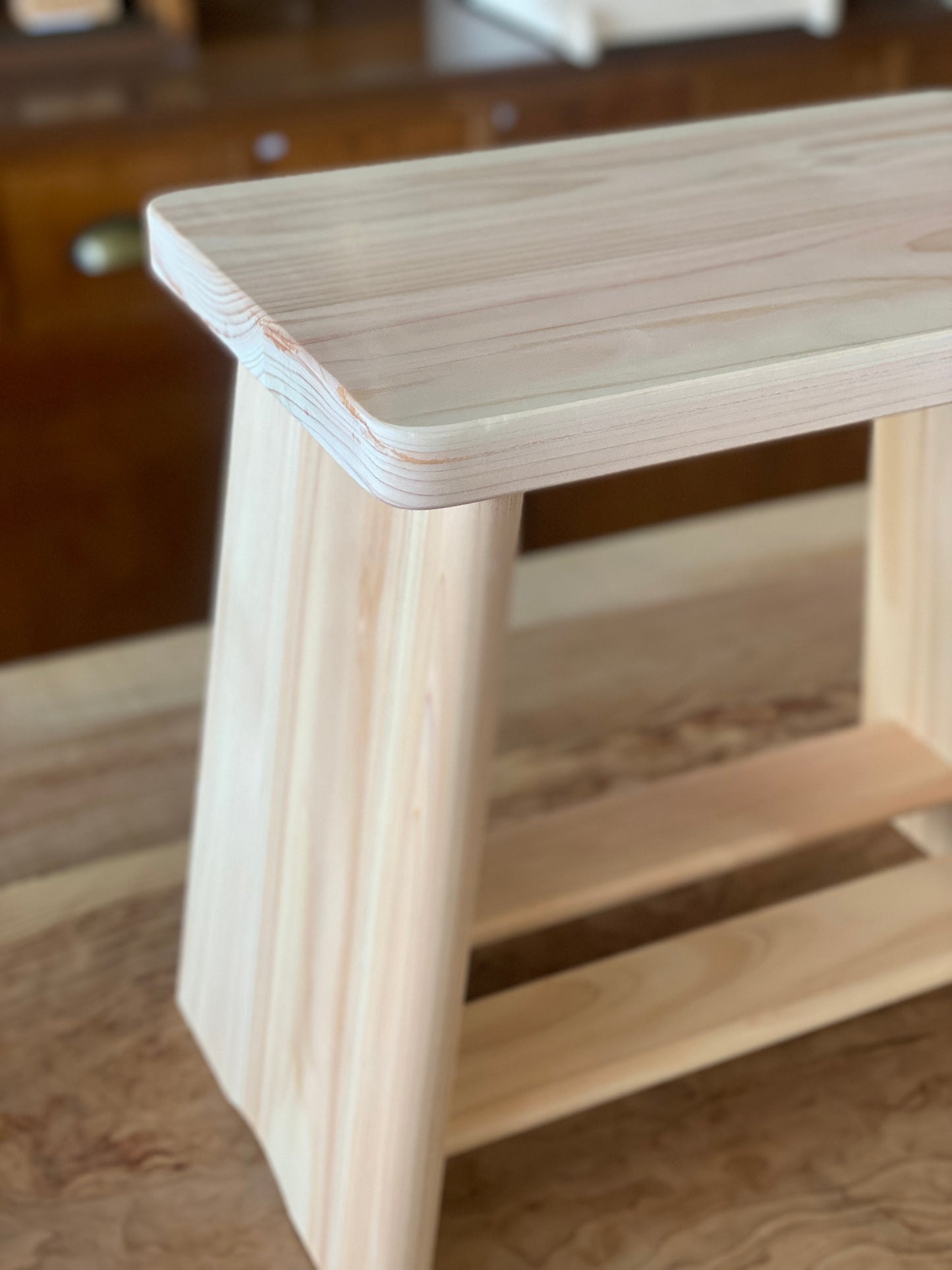 Hinoki Bath Stool