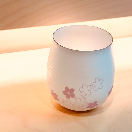 Sakura Egg Shell Cup Yamaheigama native simplynative japan kaori L