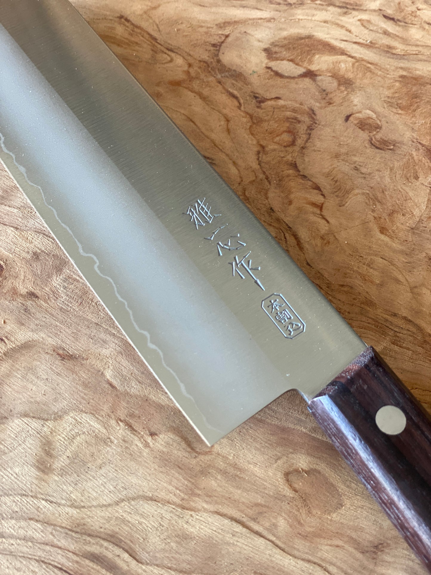 雅一心 菜切 Nakiri Vegetable Knife 170(165)mm