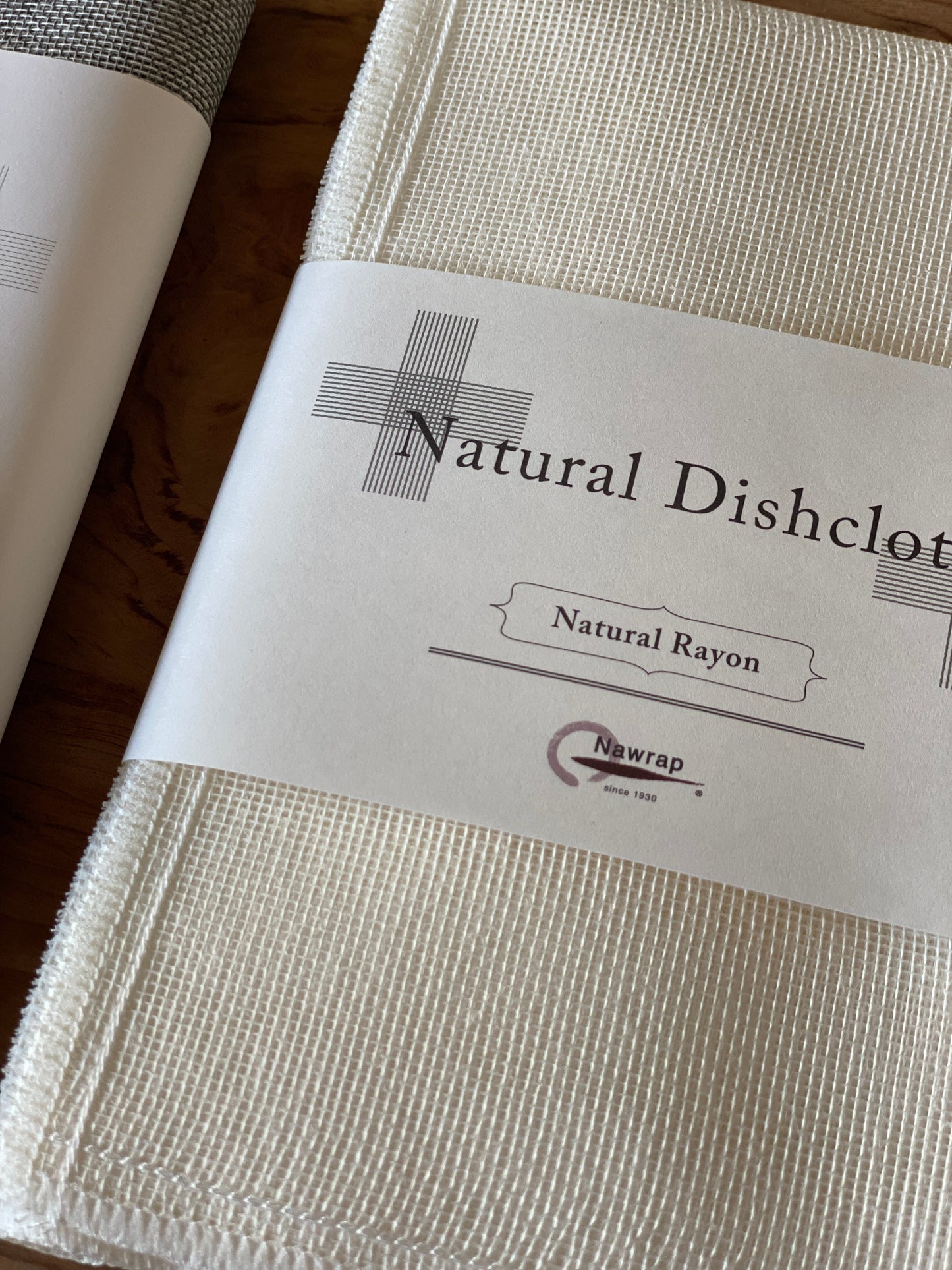 Nawrap Natural Dishcloth charoal rayon linen japan native simplynative