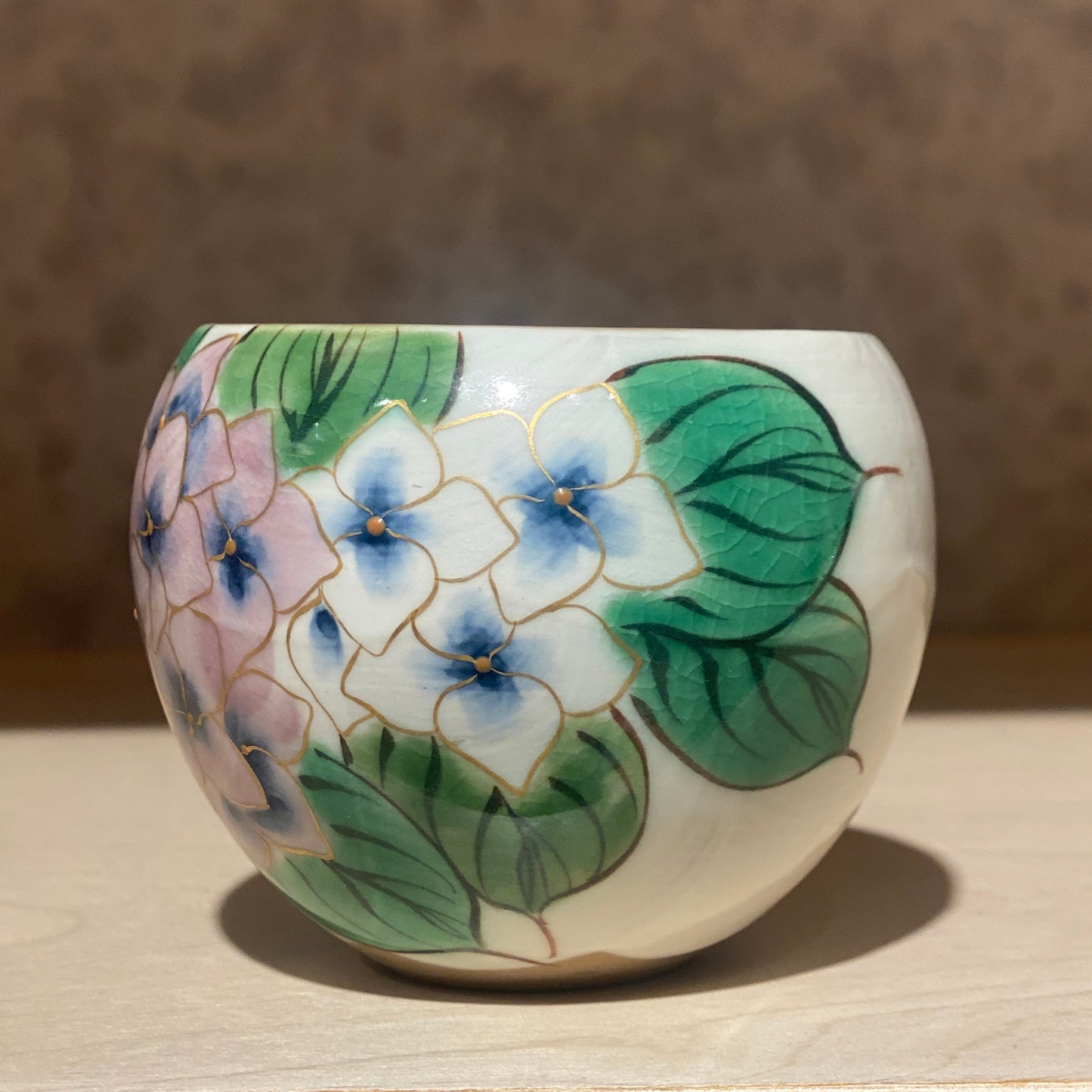 Kyoto Seasonal Flower Tea Cup | KUMAGAI