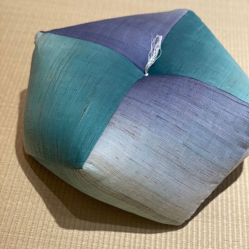 　Ojami Cushion | Takaokaya　simplynative japan cushion green purple blue bamboogreen 