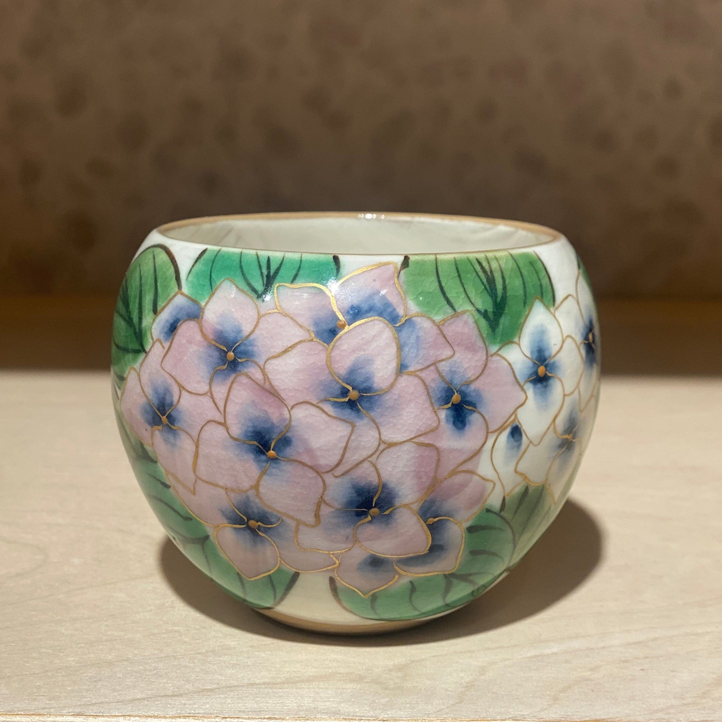 Kyoto Seasonal Flower Tea Cup | KUMAGAI