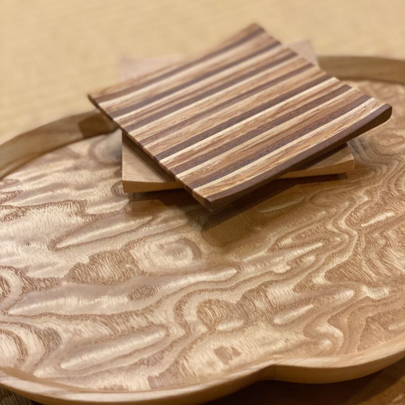 Wooden Coaster | Ichikawa Woodworks